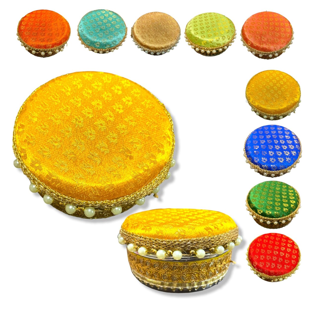 4 Ct Steel Ladoo Box 250 Grams Festival Special Stainless Steel Sweets Gift Box Perfect for Holi Diwali Rakhi Housewarmings Mithaai Desert Box